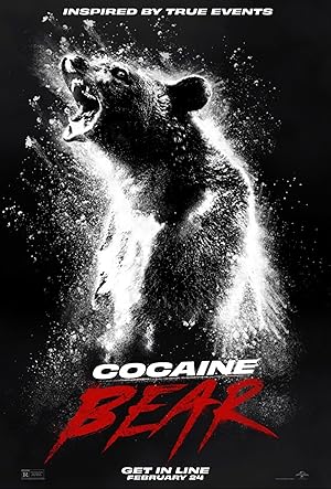 Cocaine Bear (2023) poster