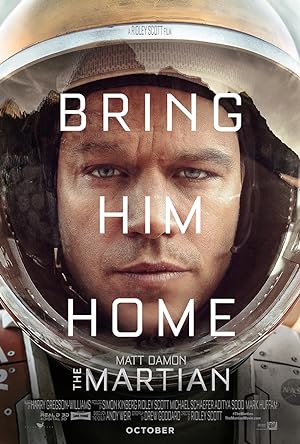 The Martian (2015) poster